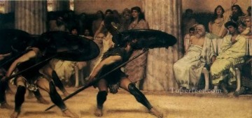 サー・ローレンス・アルマ・タデマ Painting - ピュロスのダンス ロマンティック サー ローレンス アルマ タデマ